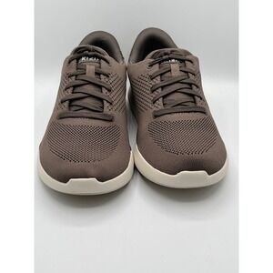Kizik Lima Pecan Brown Knit HandsFree Slip‎ On Sneakers Women 10 Wide E2FC-DLIMB